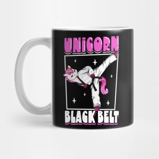 Unicorn black belt - Hapkido Mug